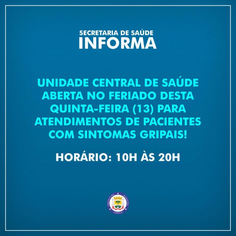 Unidade Central atenderá neste feriado