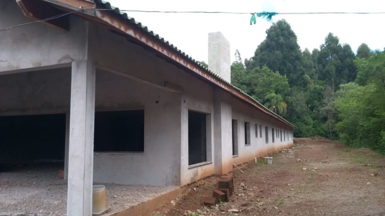 Lar Stein está com 50% da obra concluída
