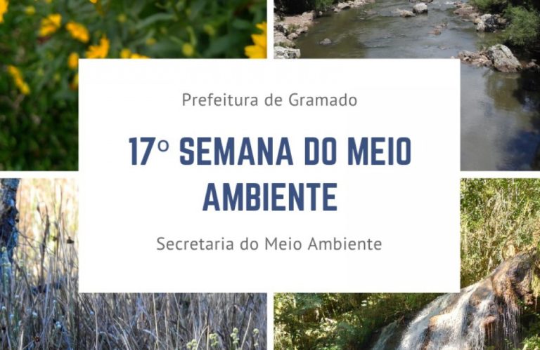 Gramado: programação da 17ª Semana do Meio Ambiente é divulgada