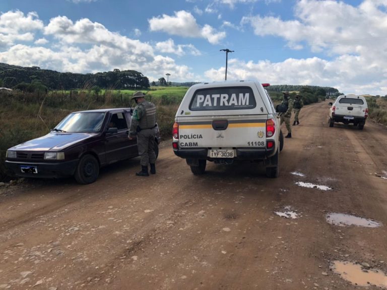 BM realiza operação contra caças, roubo de gado e crime ambiental