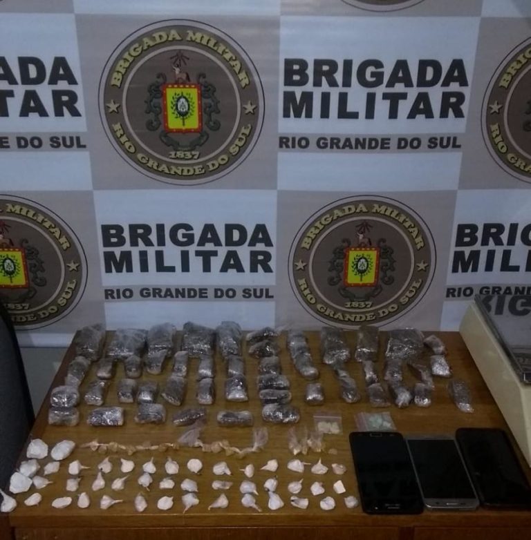 BM intercepta carregamento de drogas vindo da Região Metropolitana