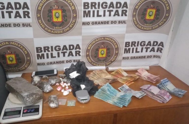BM prende traficante que fazia tele entrega