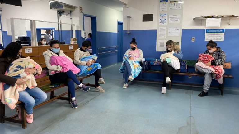 Agosto Dourado no Centro Materno Infantil incentiva o aleitamento materno