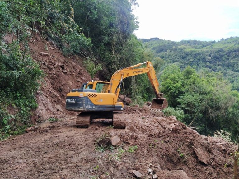 Estrada do Morro do Arame está interditada nesta quinta (9)