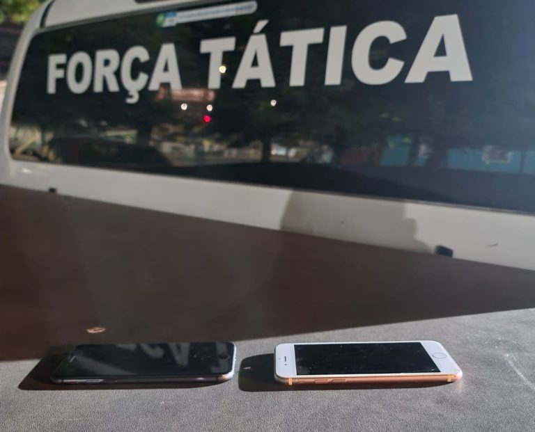 Polícia prende ladrões de celulares no Centro de Canela