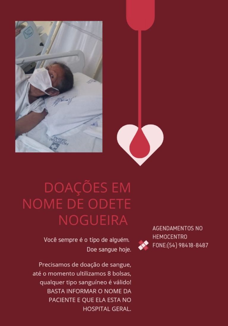 Família busca ajuda para parente internada em Caxias