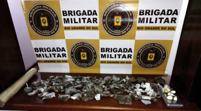 Traficante é preso em Nova Petrópolis com 126 porções de maconha