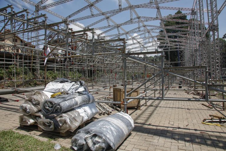 Natal Luz inicia desmontagem da estrutura dos espetáculos