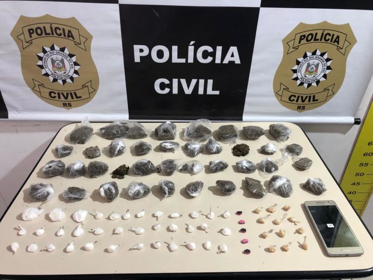 Polícia encontra drogas abandonadas em pensão de Gramado