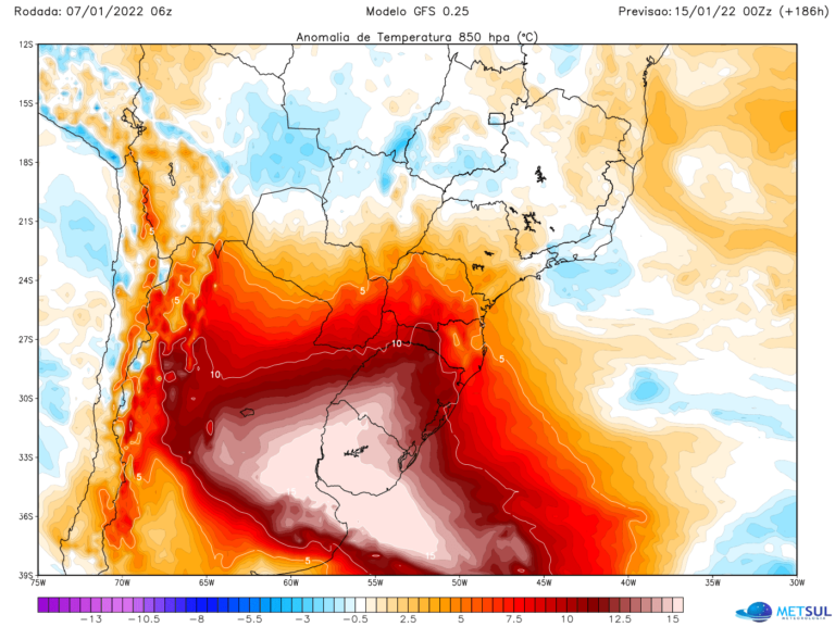 Temperaturas no Rio Grande do Sul pode ultrapassar de 40ºC no final da semana