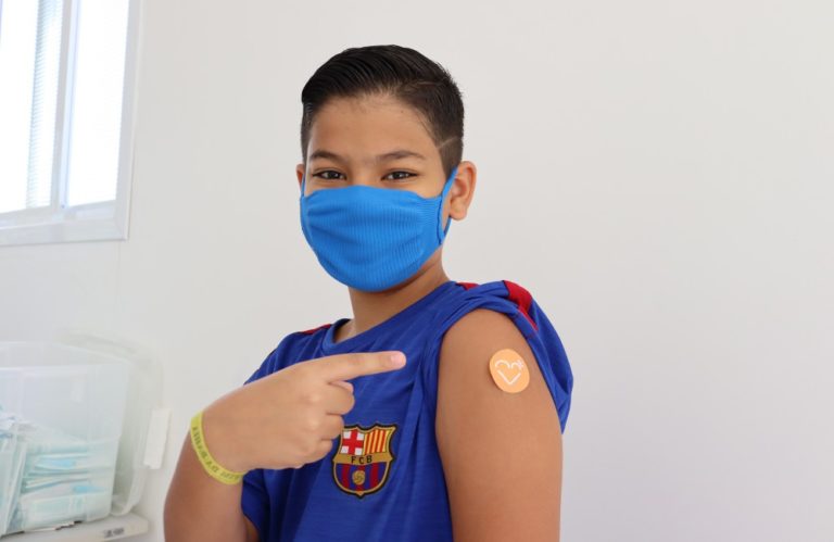 Dia C de vacinação: 93 crianças recebem dose contra a Covid-19