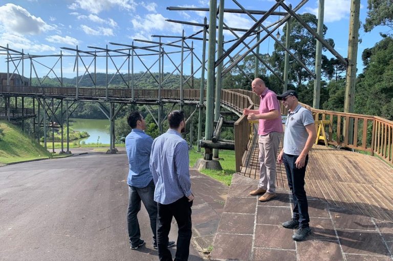 Parque dos Pinheiros em Gramado está fechado para visitação