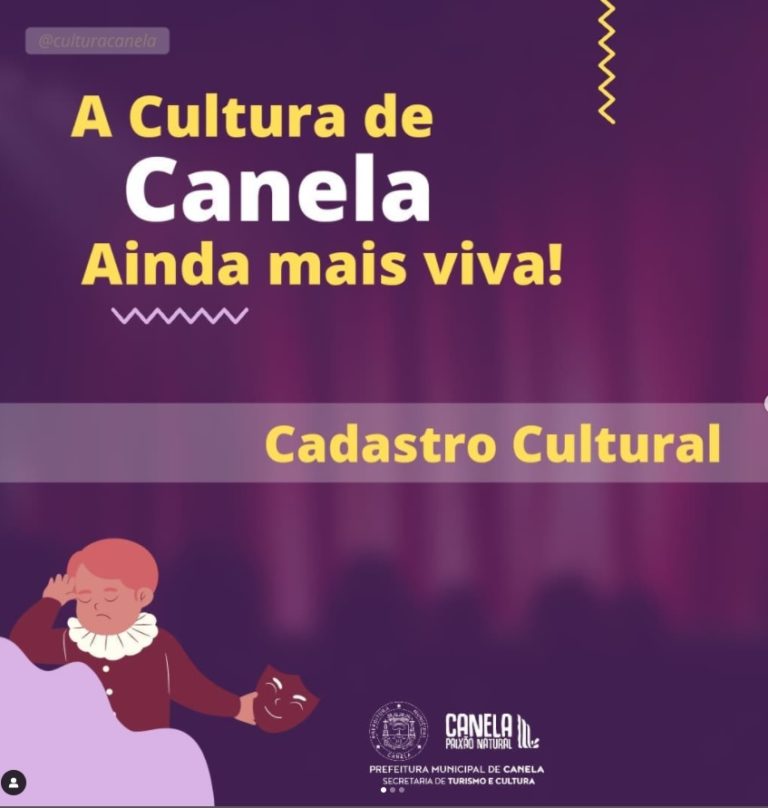 Prefeitura de Canela cria cadastro para artistas locais