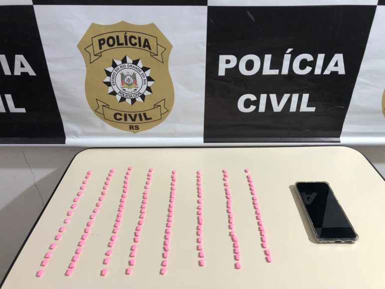 Polícia prende suspeito por tráfico de drogas sintéticas que vinham para Gramado