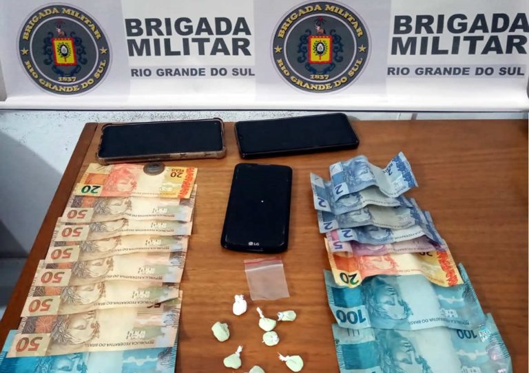 Três são presos por tráfico de drogas em Gramado