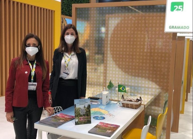 Gramado divulgada em Portugal