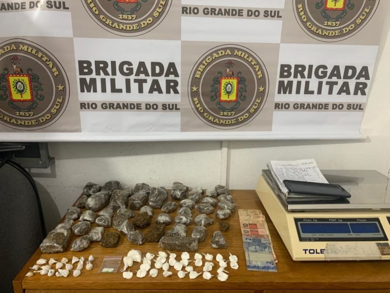 Jovem de NH é preso vendendo drogas em Gramado