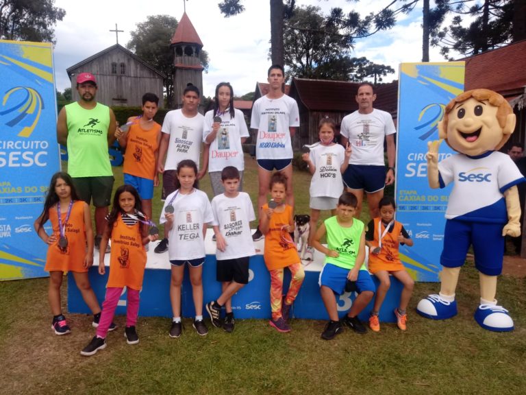 Em competição com 600 atletas, Salagil conquista seis pódios