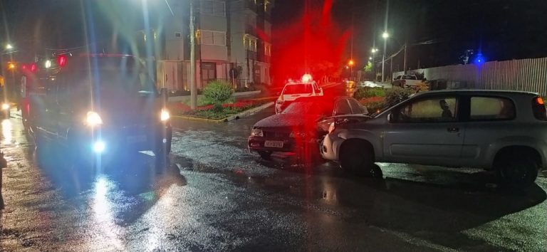 Acidente no Centro com pessoa ferida