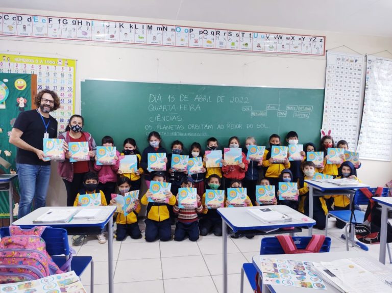 Evento vira livro infantil e destaca diversão longe das telas