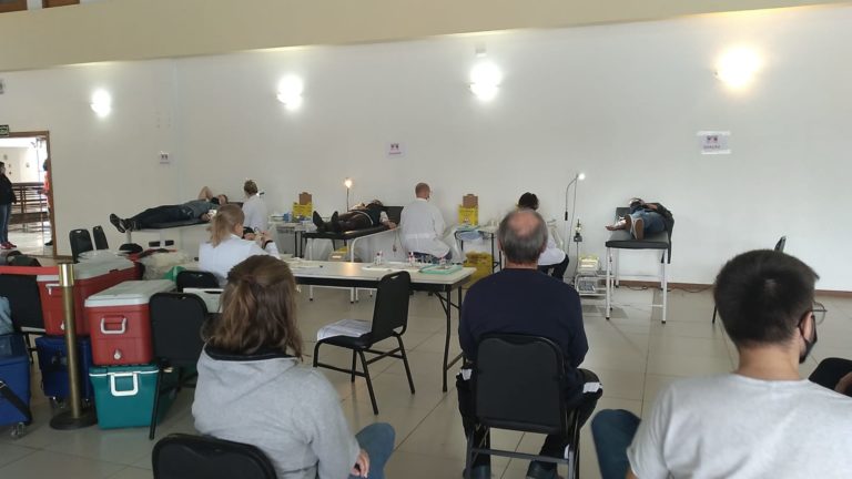 Doação de Sangue no Expogramado coletou 60 bolsas