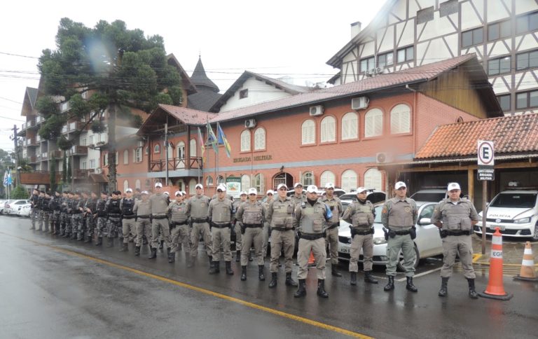 BPAT recebe reforço de 65 policiais e executa operação para repressão da criminalidade
