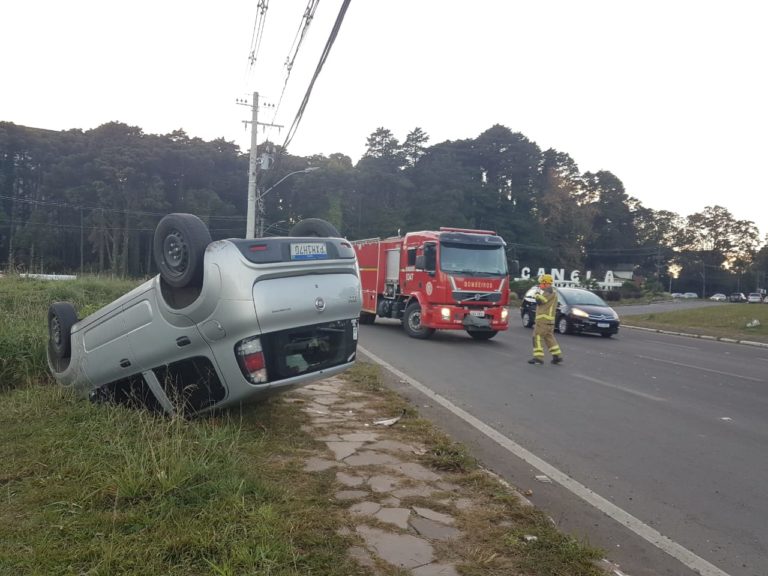 Dois acidentes são registrados na ERS-235
