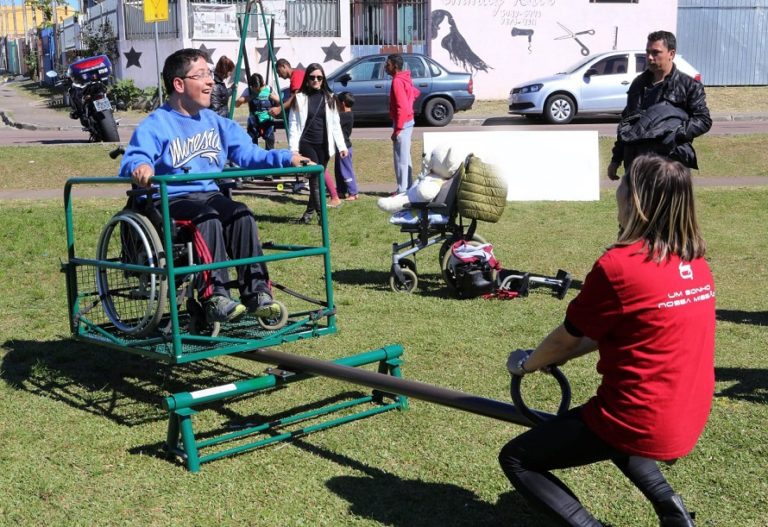 Brinquedos adaptados serão instalados em Canela