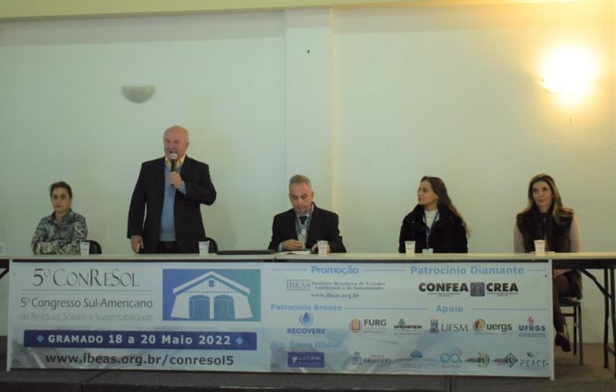 Gramado recebe o 5º Congresso Sul-americano de Resíduos Sólidos e Sustentabilidade