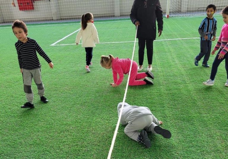 Parceria educação e esporte para estudantes da zona rural