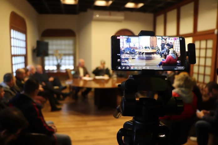 Coletiva de Imprensa na Prefeitura de Gramado