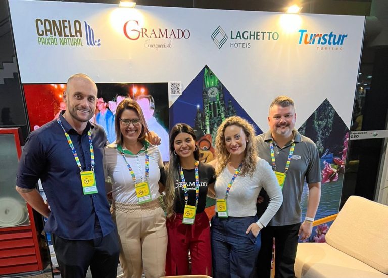 Secretaria de Turismo divulga os atrativos de Canela em feiras pelo país