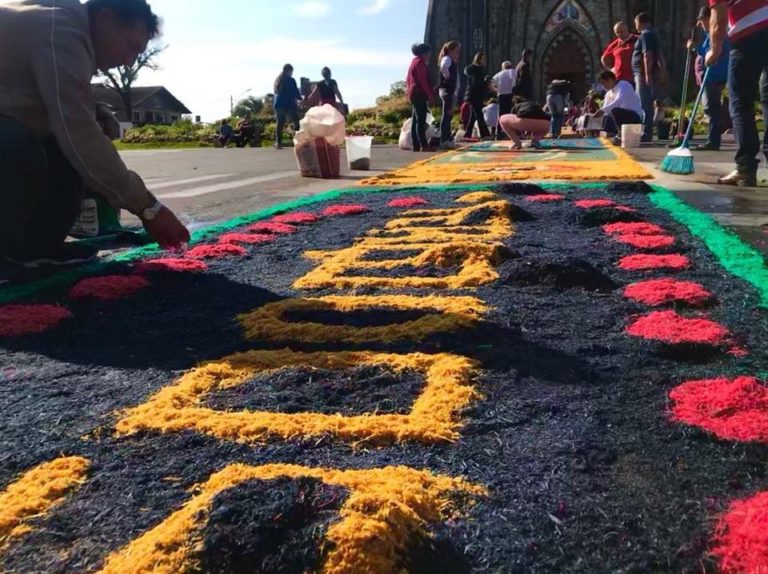 Corpus Christi será celebrado com confecção de tapetes, missa e procissão