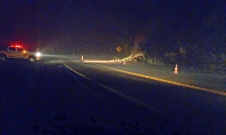 Parte da pista Gramado a Três Coroas está interditada