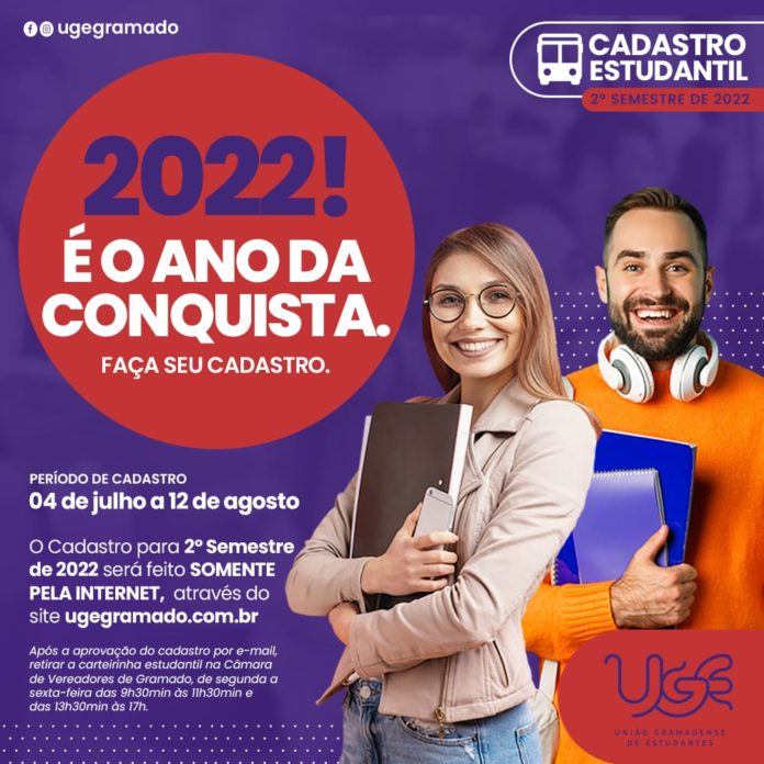 Transporte universitário para gramadenses segue até dia 12 de agosto