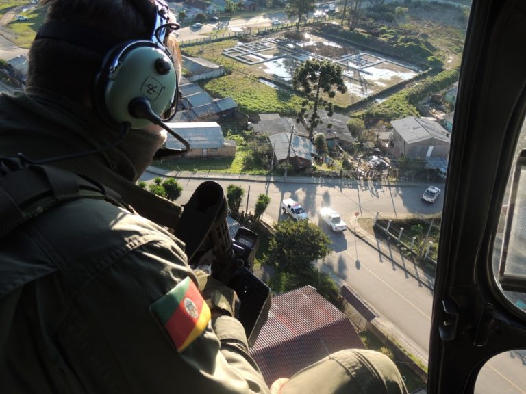 Segurança no céu da Região das Hortênsias