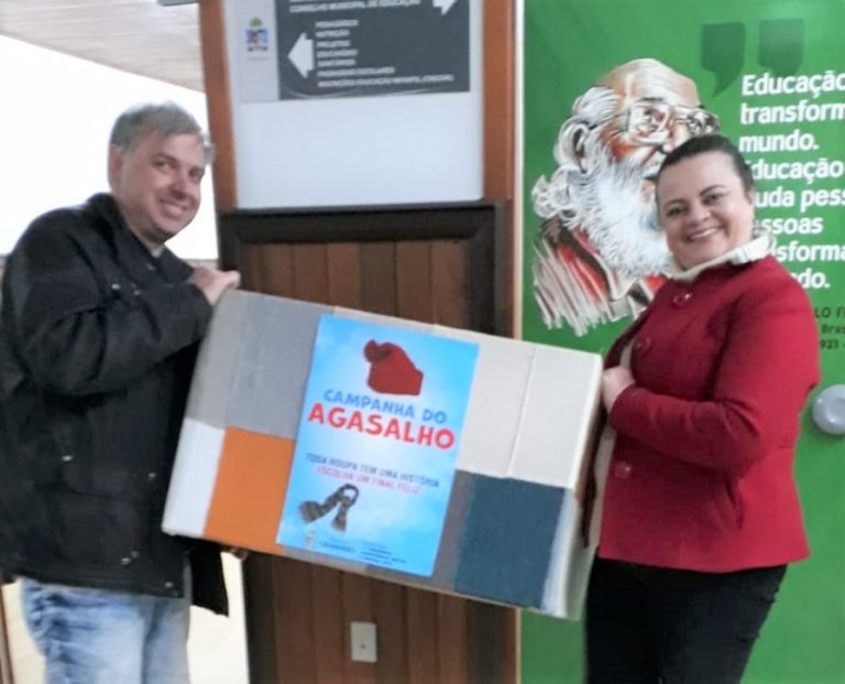 Agasalhos para canelenses e gramadenses