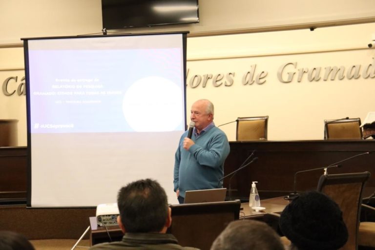 Resultados da pesquisa “Gramado: Cidade para todas as idades” é entregue para a comunidade
