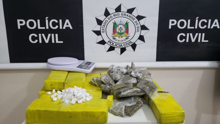 Integrante de facção é preso no Centro com droga avaliada em R$ 40 mil
