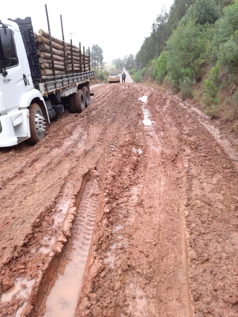 Potencial econômico atolado na estrada