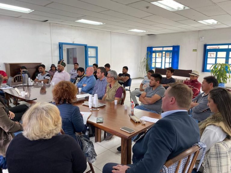 O espaço sugerido para o comércio indígena