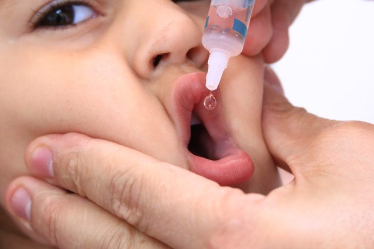 Gramado atingiu a meta de 95% de imunização contra a poliomielite