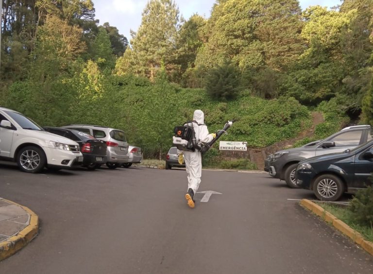 Bloqueio contra o mosquito da dengue