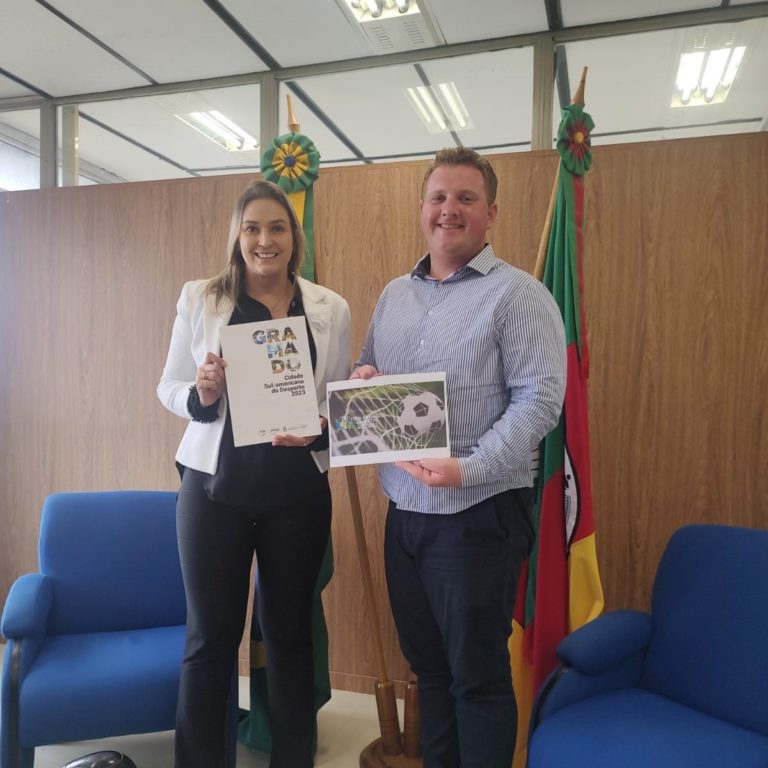 Gramado em busca de recursos estaduais para o setor esportivo