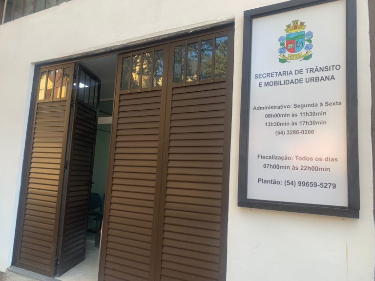 Secretaria de Trânsito em novo local no prédio administrativo
