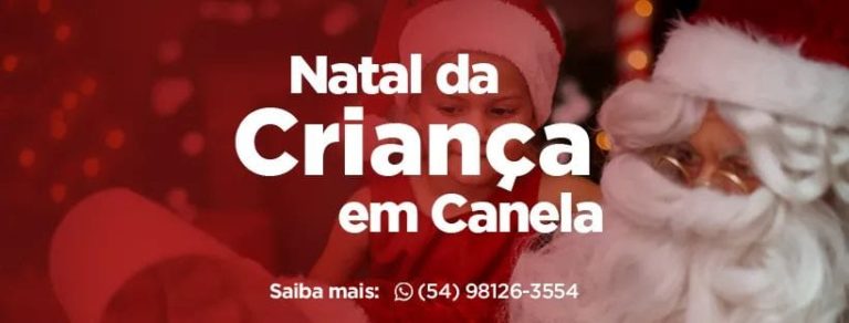 Grupo que organiza o Natal da Criança em Canela está arrecadando doces, refrigerantes e brinquedos