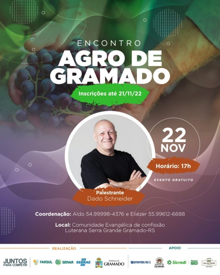 Produtores rurais são esperados durante Encontro Agro Gramado