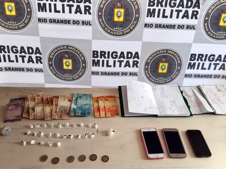 Casal de traficantes é preso em Canela