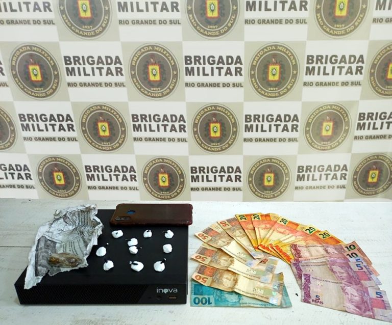 Brigada Militar prende traficante em Canela