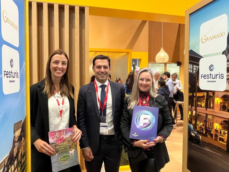 Gramado está participando da Feira FITUR em Madrid na Espanha